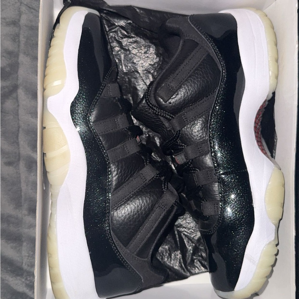 Jordan Black and White Sneakers